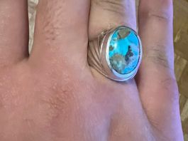 Sehr schöne RING mit Stein für Herren