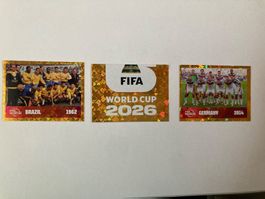 3 x Panini FIFA World Cup 2026, FWC2, FWC12, FWC18