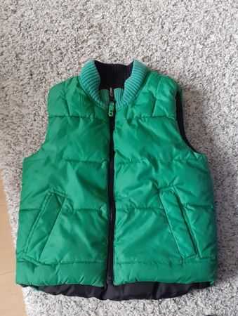 Wattiertes Gilet wendbar Gr. 104