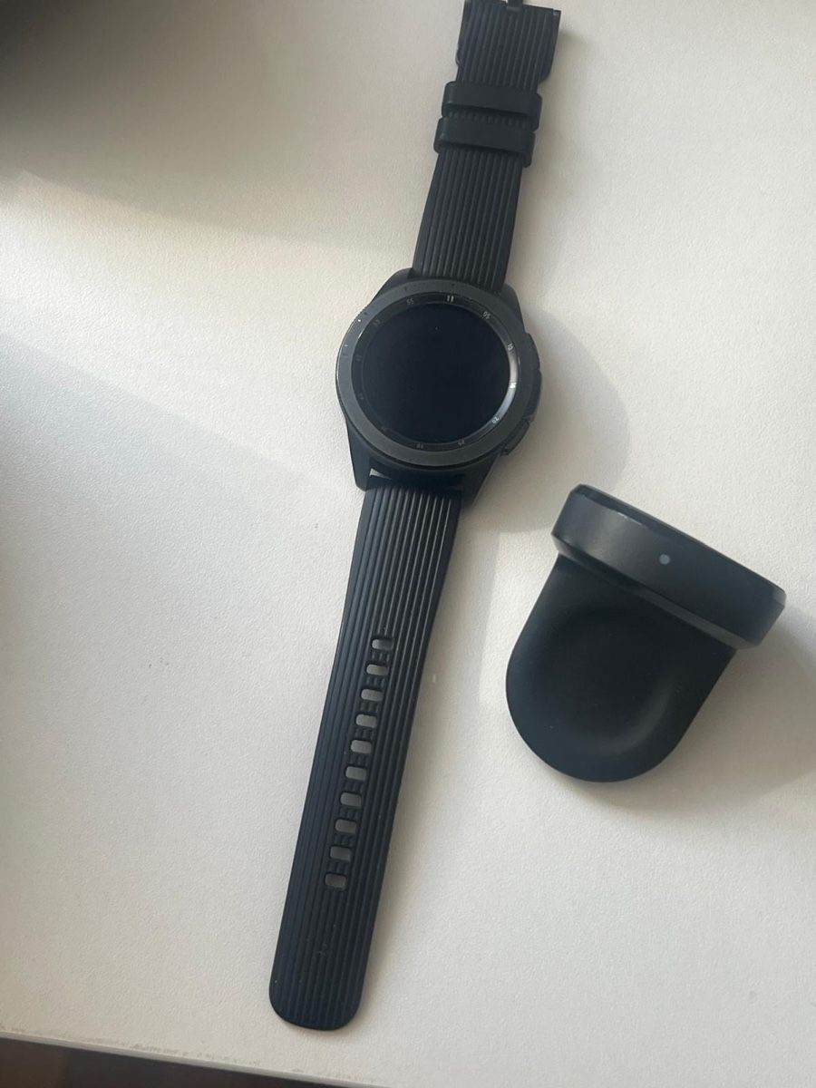 Samsung Smartwatch: Samsung Galaxy Watch 42mm Bluetooth LTE Midnight Black – Neu (gemäss Beschreibung) aus Muralto von jac_hkz5 4