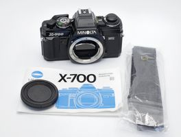 Minolta X-700 Body ab Service, sehr schön