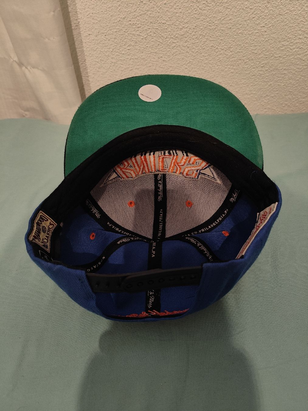 Copricapi, berretti & cappellini: Cap Mitchell & Ness New York Knicks blau – Usato da Liestal venduto da bebbi1989 3