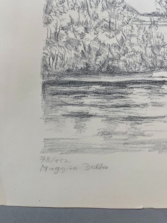Grafiken & Lithographien: Hans Eppens 1970 LITHOGRAPHIE SIGNIERT NUMMERIERT – Gebraucht aus Gersau von grafik-kunst 4