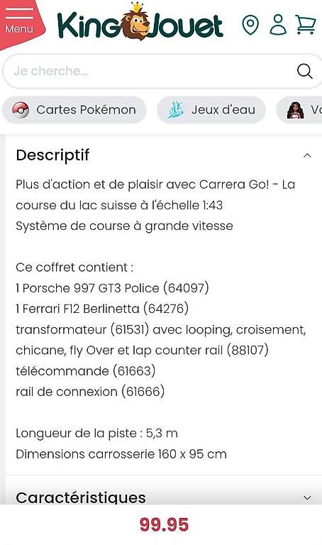 Carrera Rennbahnen: Carrera Go / circuit course auto – Gebraucht aus Erde von zakleblanc 3