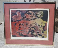 Originallithografie von Hans Erni