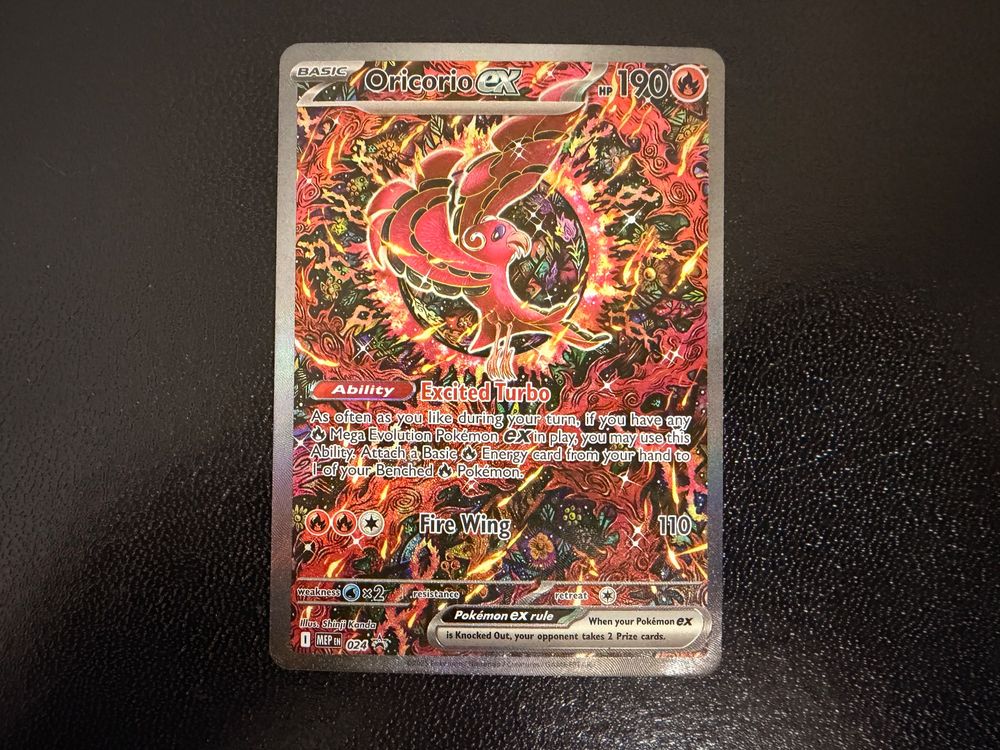 Oricorio ex MEP 024 MEP Black Star Promos (Charizard UPC) NM (Neu ...