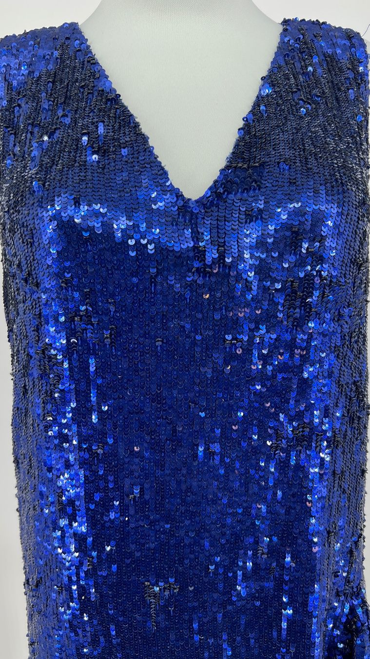 Kleider: P.A.R.O.S.H. MIdi KLEID AUS PAILLETTEN – Gebraucht aus Altendorf von Ro