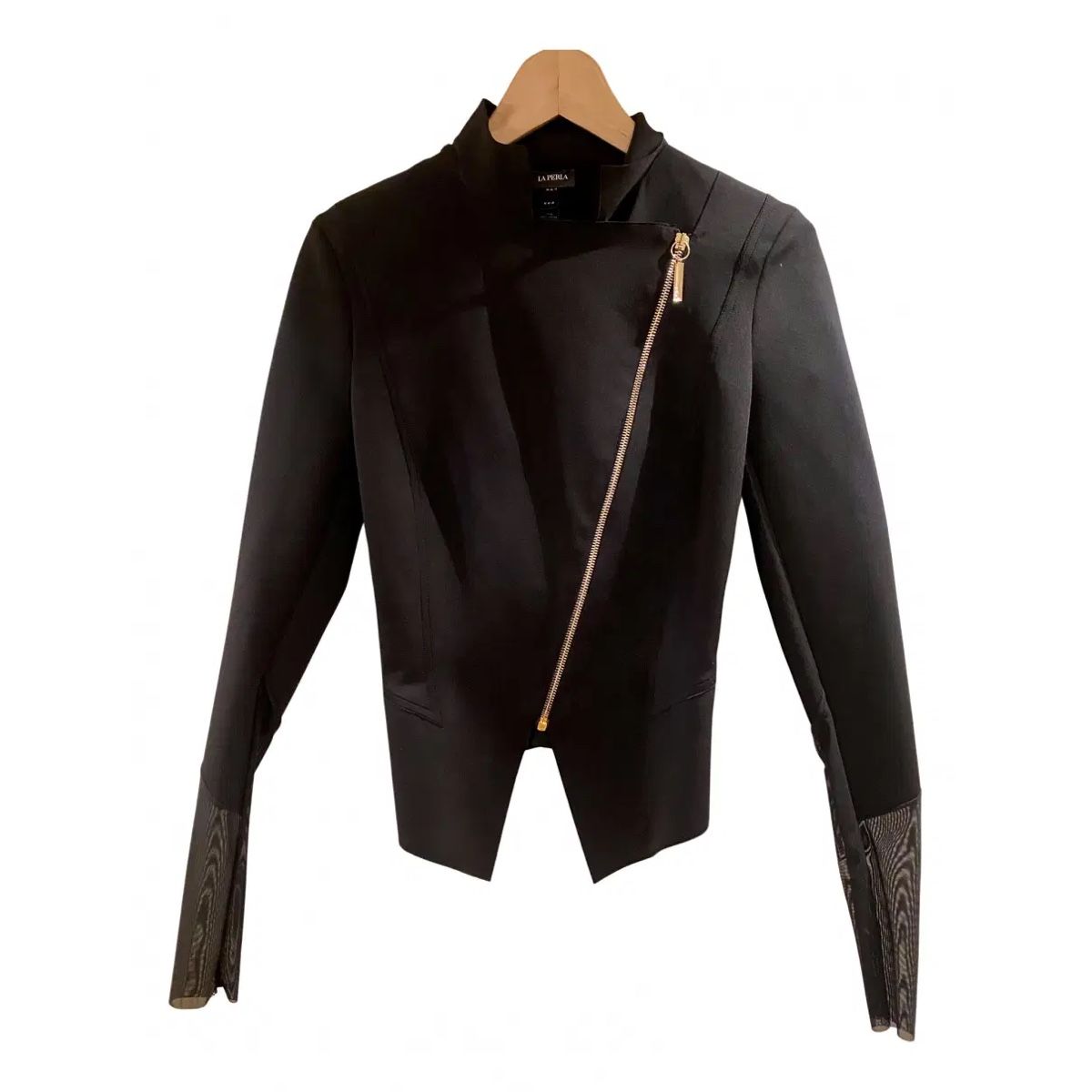 La Perla Vestes: La Perla Asymmetric Zip Jacket black – D'occasion à Bülach par mrt_m2tm 3
