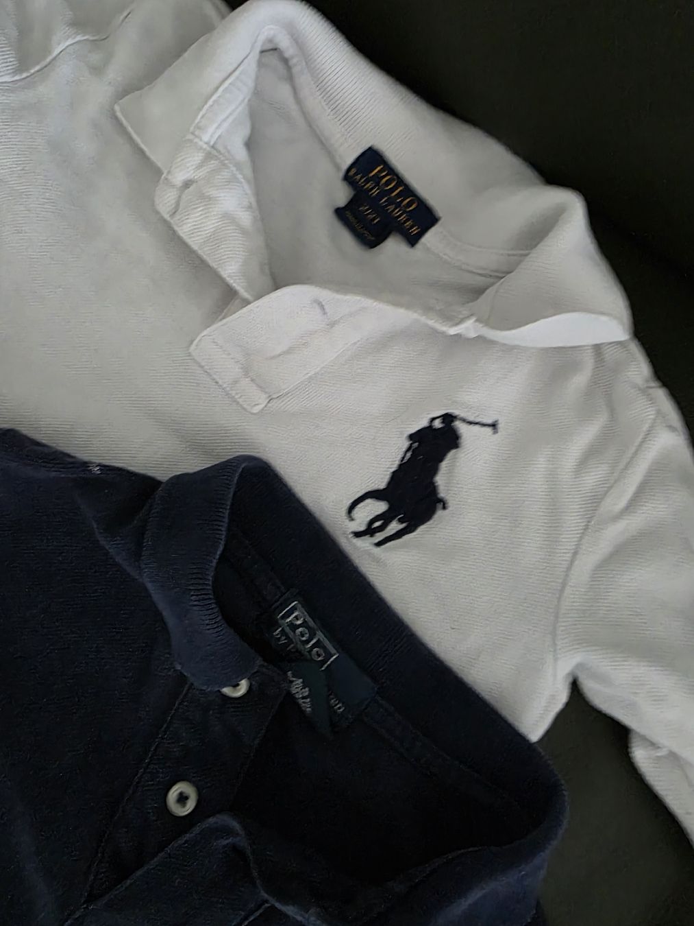 Ralph Lauren Camicie, T-shirt & Polo: 2 Polo Hemden langarm Grösse 92 – Usato da Zürich venduto da Allek 1