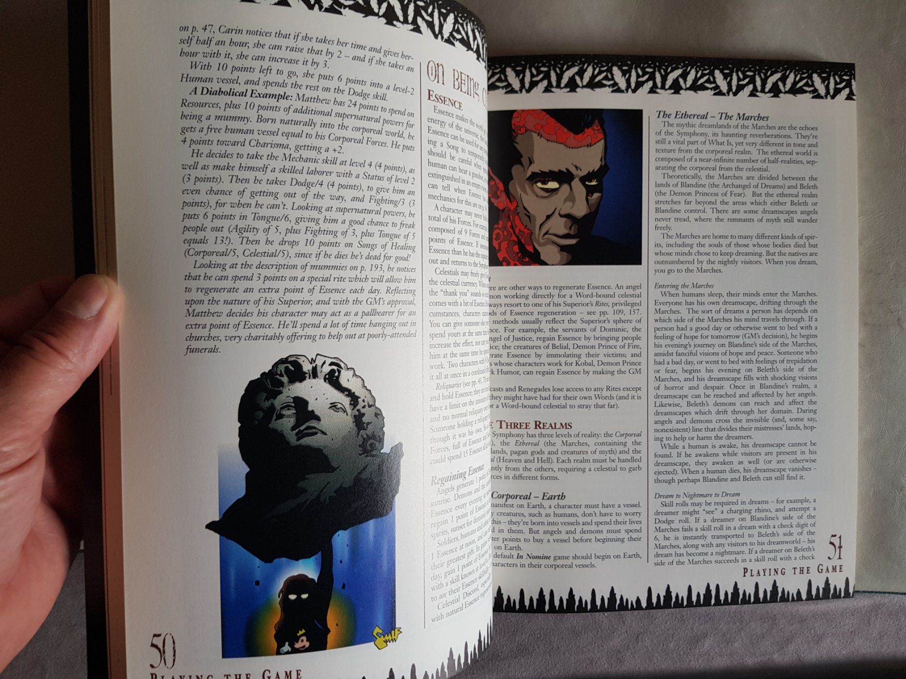 Bücher: Buch: In Nomine - Steve Jackson Games - 1997 – Gebraucht aus Walterswil BE von Lonitti 4