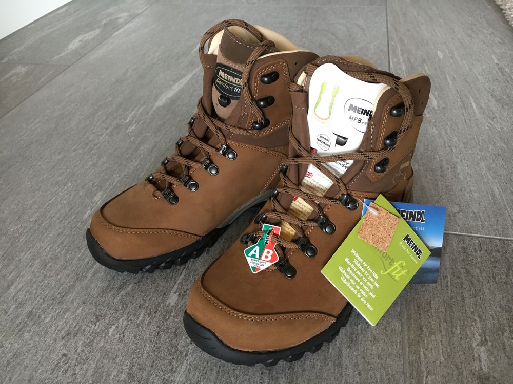 Chaussures De Randonnée Meindl Borneo - Taille 39 - Semelle Vibram - Occasion - Femme