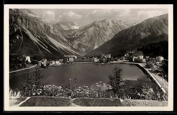 Ansichtskarten: AK Arosa, Am Obersee – Gebraucht aus Berlin von bartko-reher