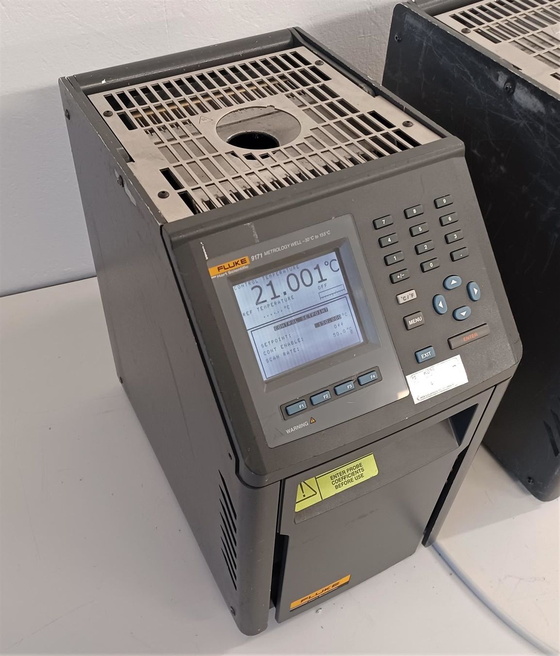 Fluke Misurare: 2x Fluke 9171Calibration Metrologie-Blockkalibrator – Usato da Niederdorf venduto da LeptonAG_Labor 3