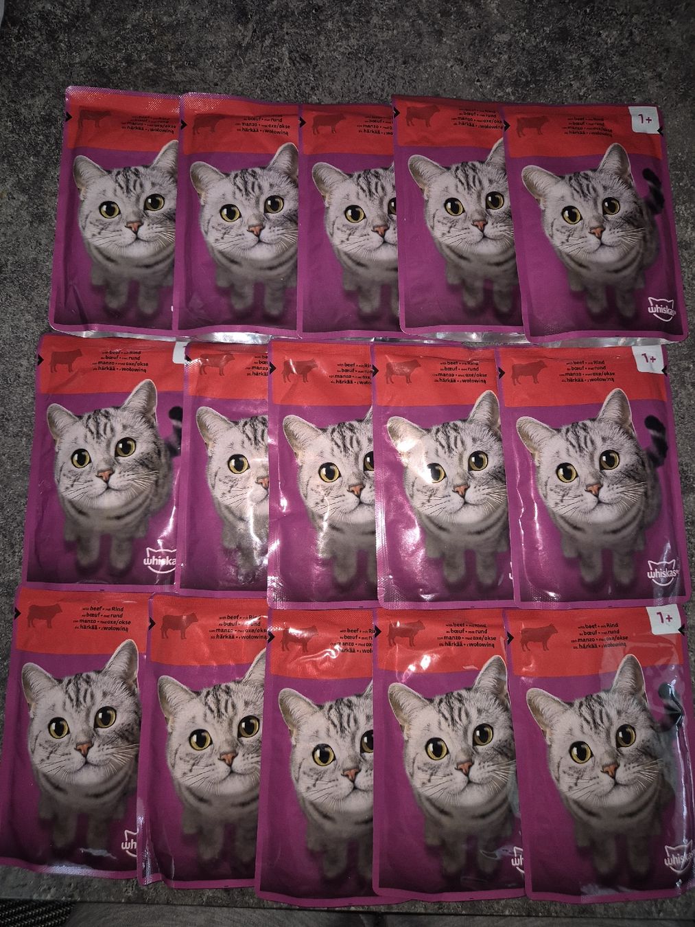 Mangimi: Whiskas 16x Rind – Nuovo e nell'imballaggio originale da Vaduz venduto da red94angel