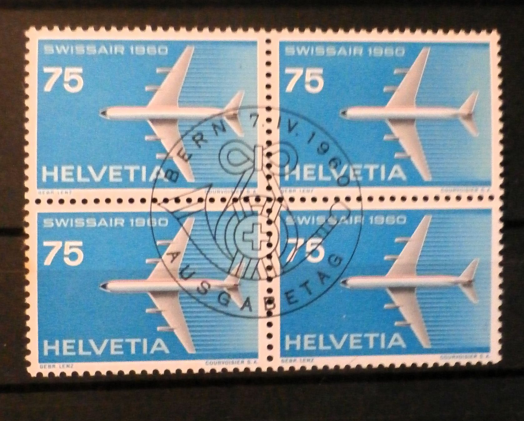 Alle Briefmarken: CH 1960 Werbemarken ET – Gebraucht aus Kehrsatz von Bernherb2 1