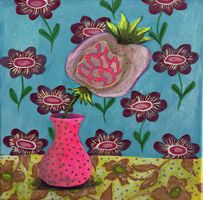 Nature morte acrylique