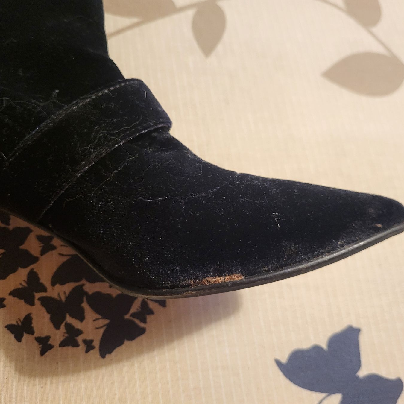 Navyboot Scarpe da donna: Elegante Samt Navyboot-Stiefeletten mit Perlen, Grösse 39 – Usato da Malans GR venduto da caroline_F.85 6