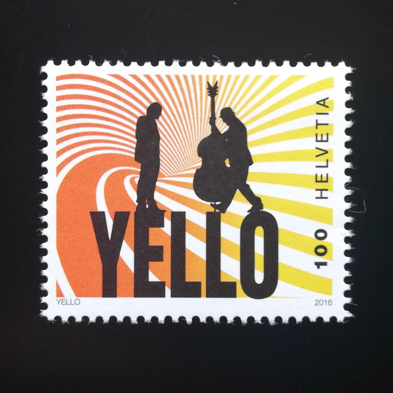 Tutti i francobolli: Schweiz Sondermarke Yello, 2016, postfrisch – Nuovo (secondo la descrizione) da Gümligen venduto da Fairseriver