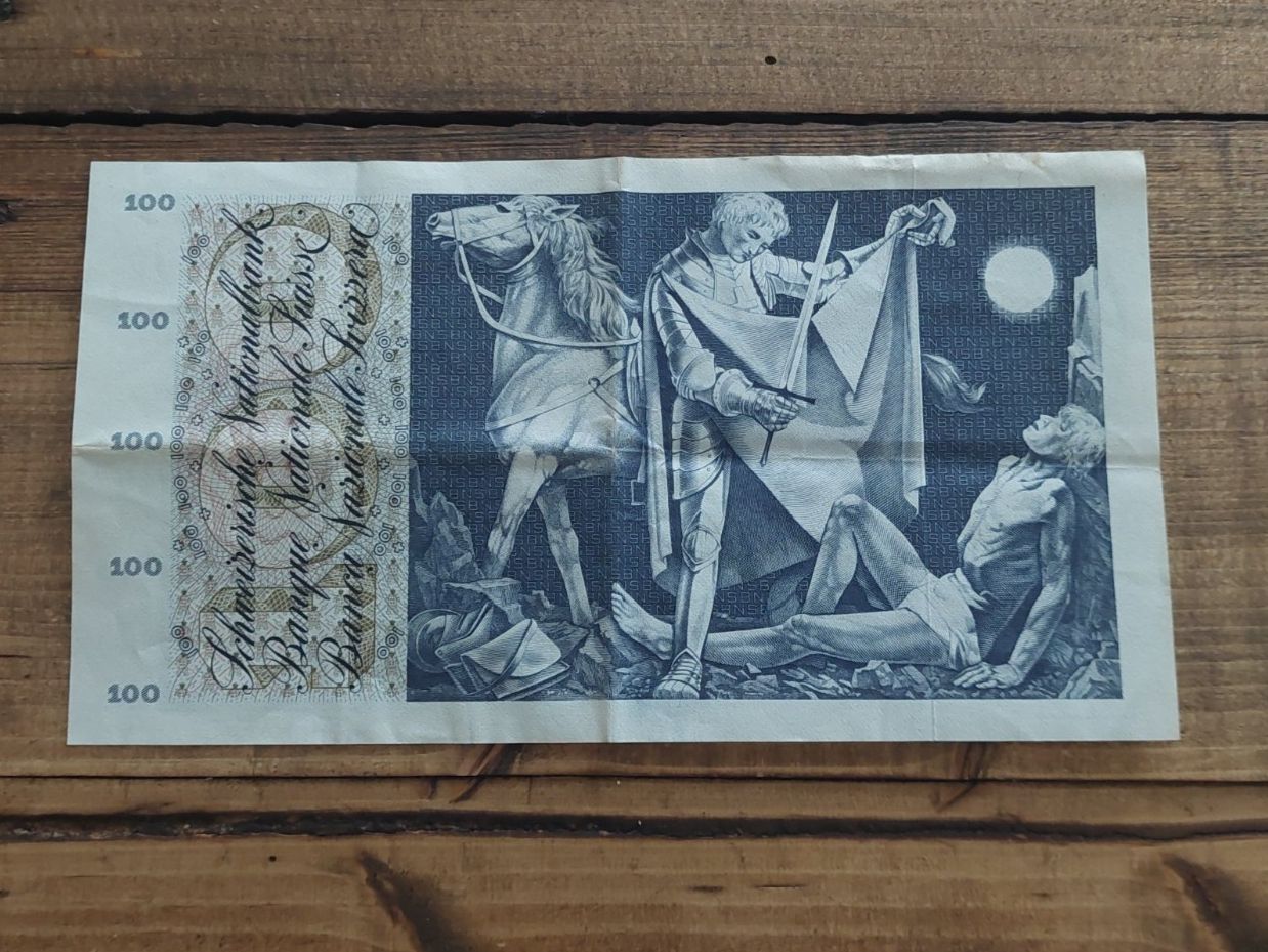 Banconote: 100.- Schweizer Franken Note 1973 – Usato da Waltenschwil venduto da Browny2 1