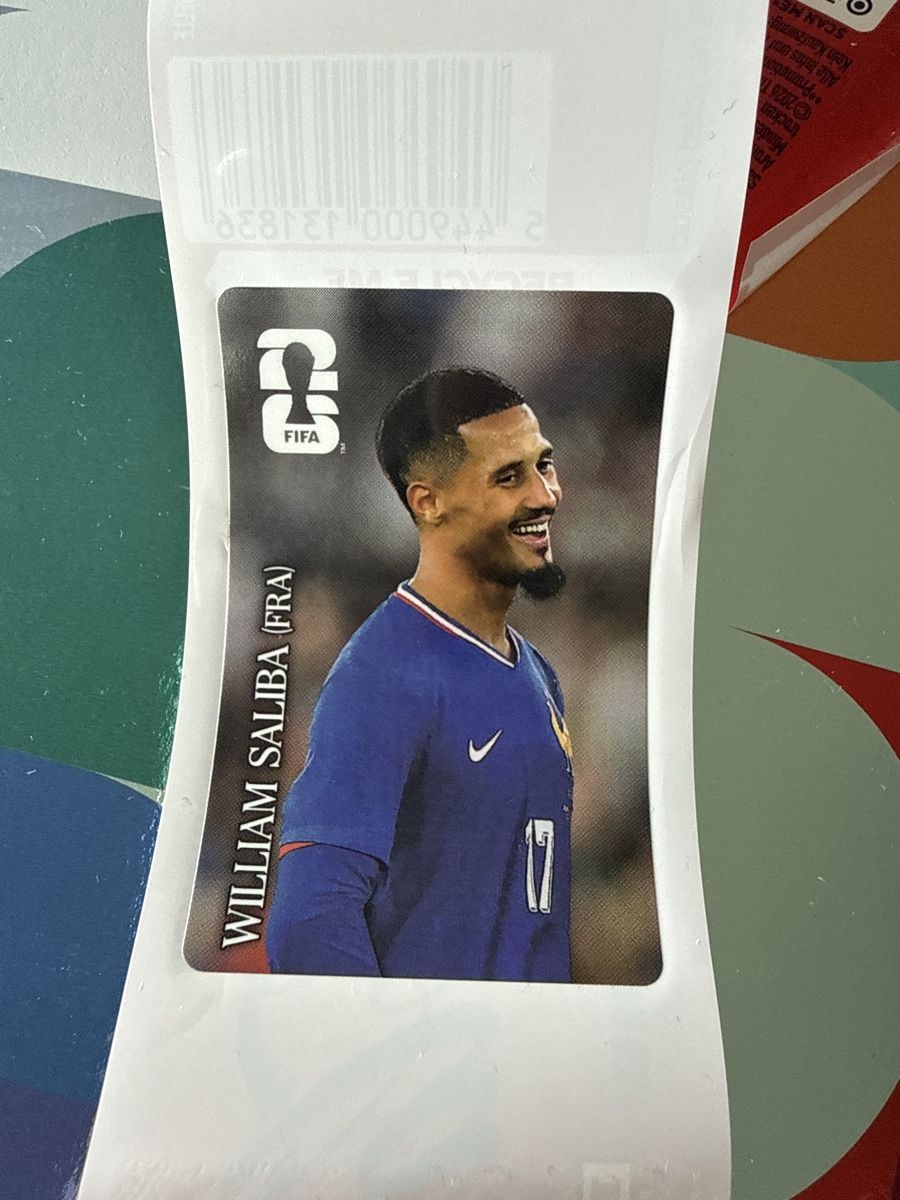 Sticker: Panini - sticker Coca-Cola William Saliba – Nuovo (secondo la descrizione) da Morges venduto da celine2.0