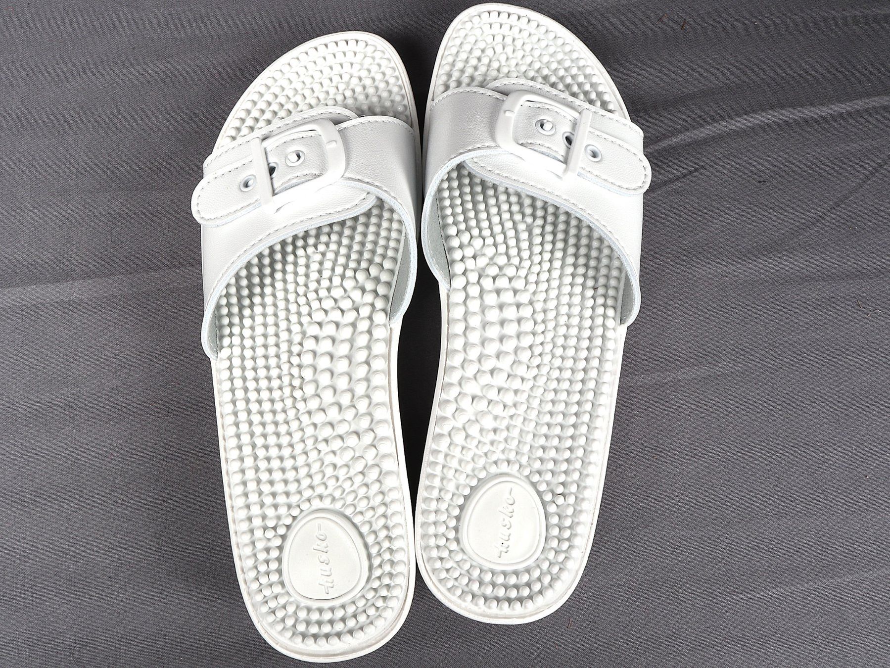 Scarpe da donna: HUSKO New Massage weiss, Grösse 39 – Nuovo (secondo la descrizione) da Steinen venduto da Restwert_Steinen 1