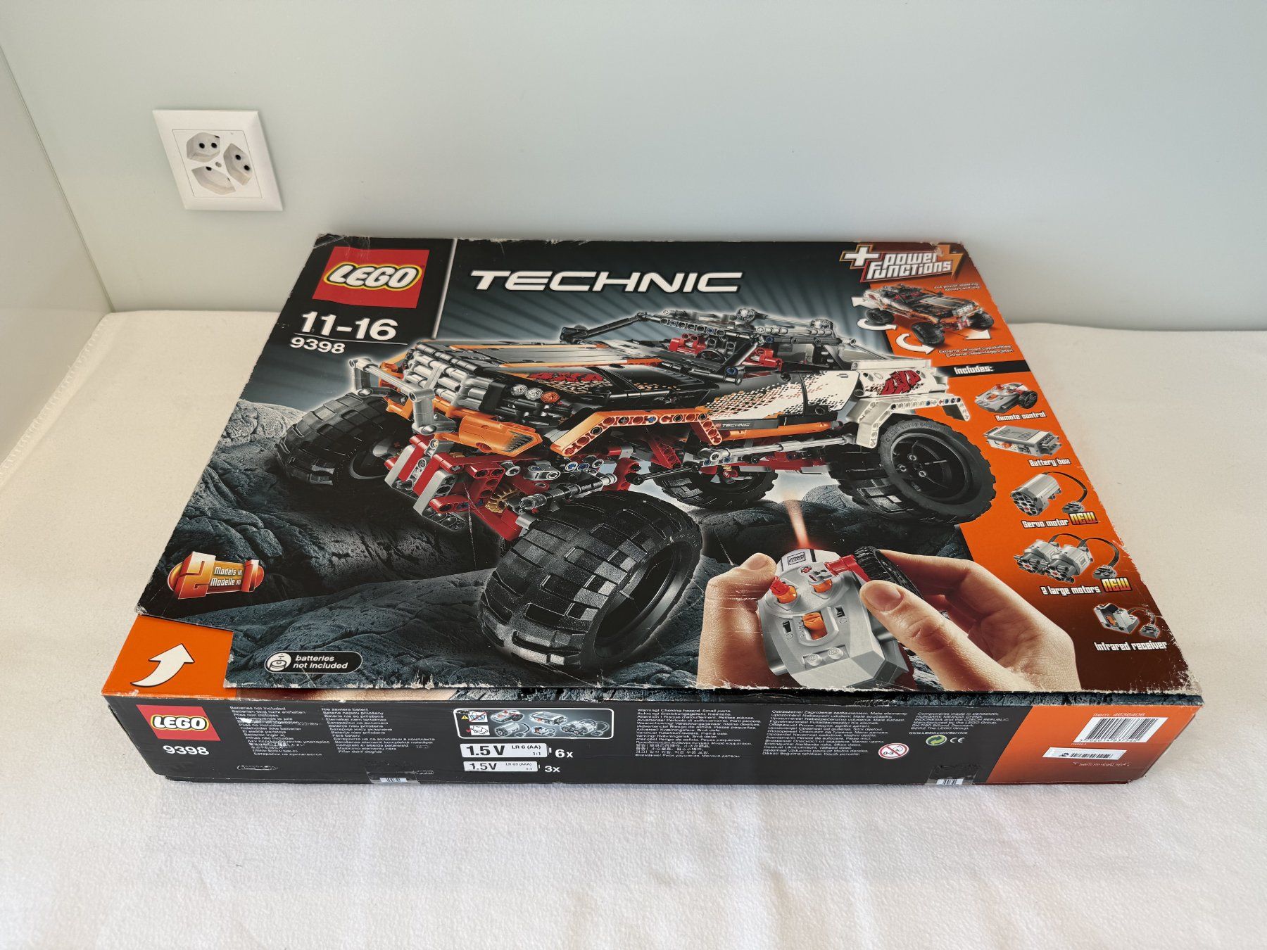 Lego Kit di costruzioni: 9398 Neu & OVP Lego Technic 4 x 4 Crawler – Nuovo e nell'imballaggio originale da Muri AG venduto da Lego-Collector 6