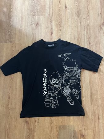 T-Shirt Naruto Pull&Bear Schwarz Grösse S