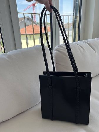 Original Bally Tasche Schwarz Top Zustand
