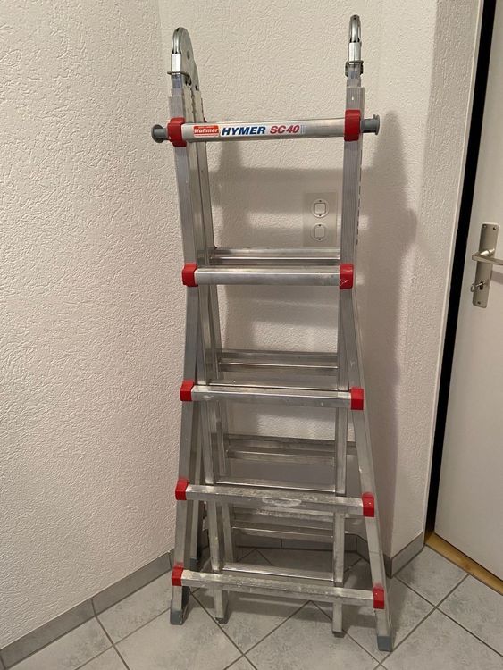 Hymer Rollenset Für Teleskopleitern - Komfortables Verfahren 008953