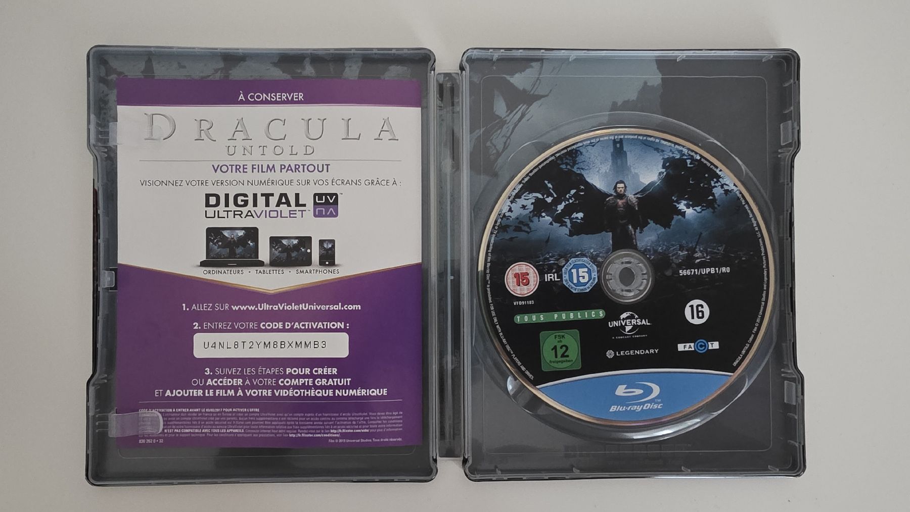 Alle DVDs: Dracula Untold Blu-ray Steelbook – Gebraucht aus Zürich von TimZurich1 2