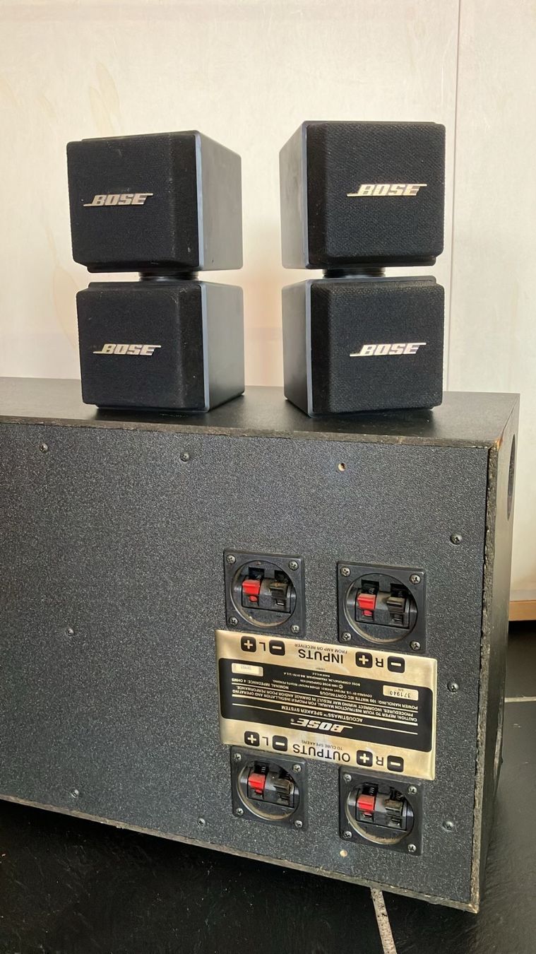Bose Lautsprecher: Bose Acoustimass Speaker System Lautsprechersystem+Subwoofer – Gebraucht aus Zürich von Nobs1 2