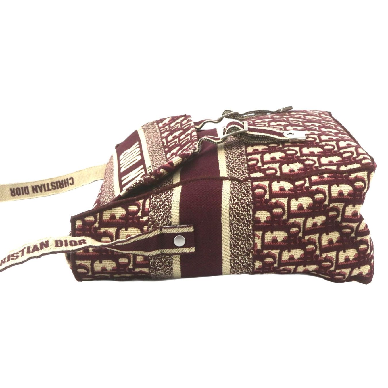 Dior Borse da donna: Dior Camp Bag Oblique Bordeaux – Usato da Zürich venduto da Liloubags 5