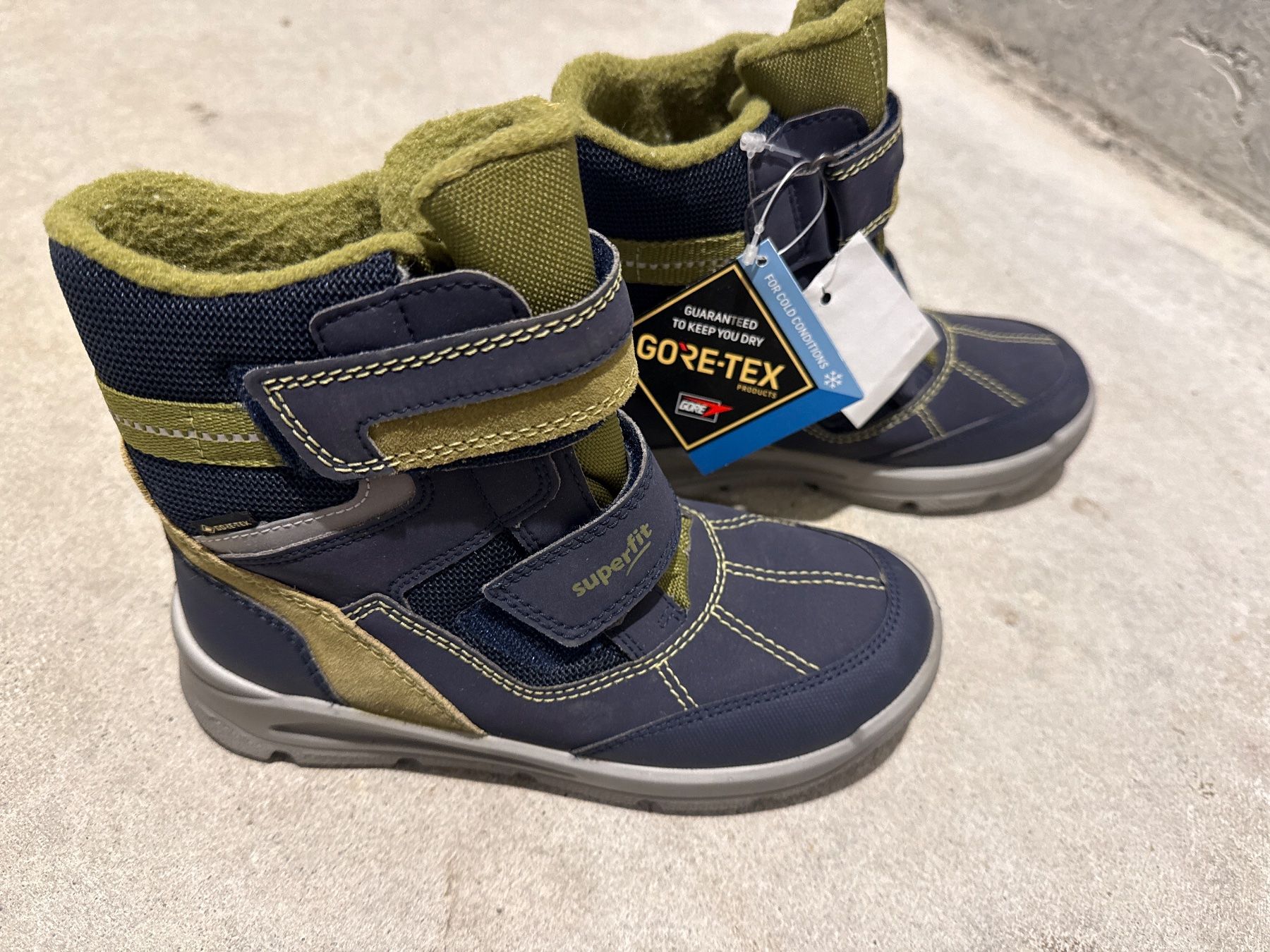 Superfit Scarpe per ragazzi: Superfit Winterschuhe Gr. 33 NEU – Nuovo e nell'imballaggio originale da Worblaufen venduto da Savanne05