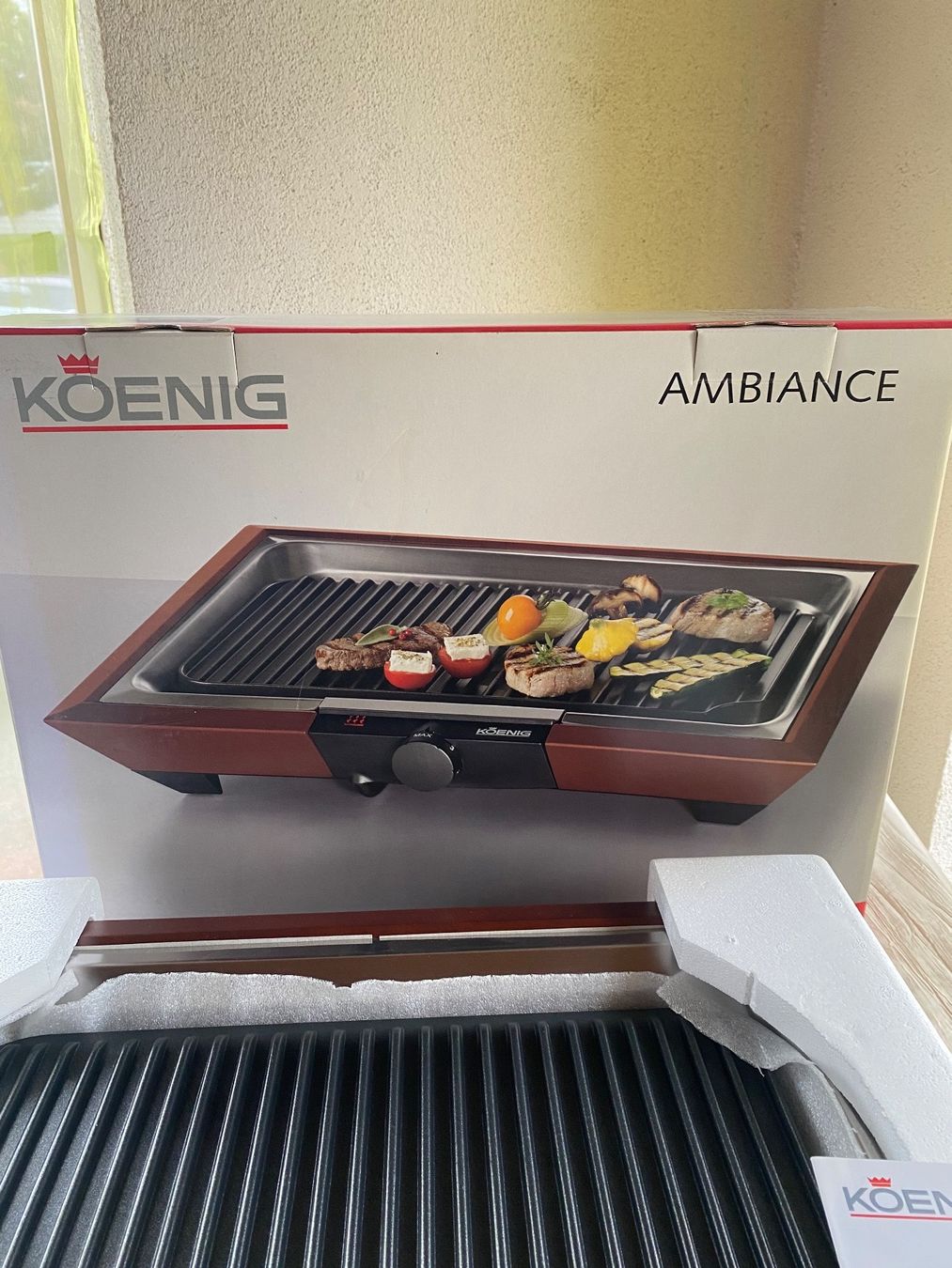 Pfannen: KOENIG Tischgrill NEUWERTIG – Neu (gemäss Beschreibung) aus Wittenbach von kramerei.vanessa 1
