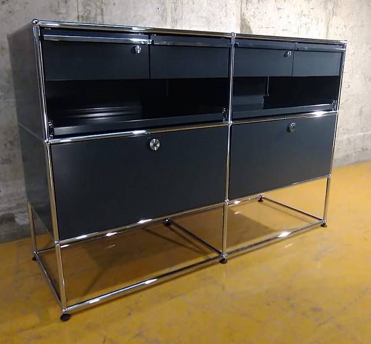 Cassettiere: Sideboard USM, anthrazit – Usato da Bern venduto da daskannweg 5