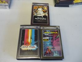 3x VHS - Star Trek 1 + 3 + Buck Rogers - Rarität - Neuwertig