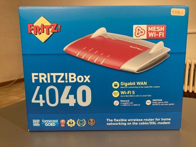 Fritz Modem & Router: Fritz Box  4040 – Nuovo e nell'imballaggio originale da Liestal venduto da EG636206bg