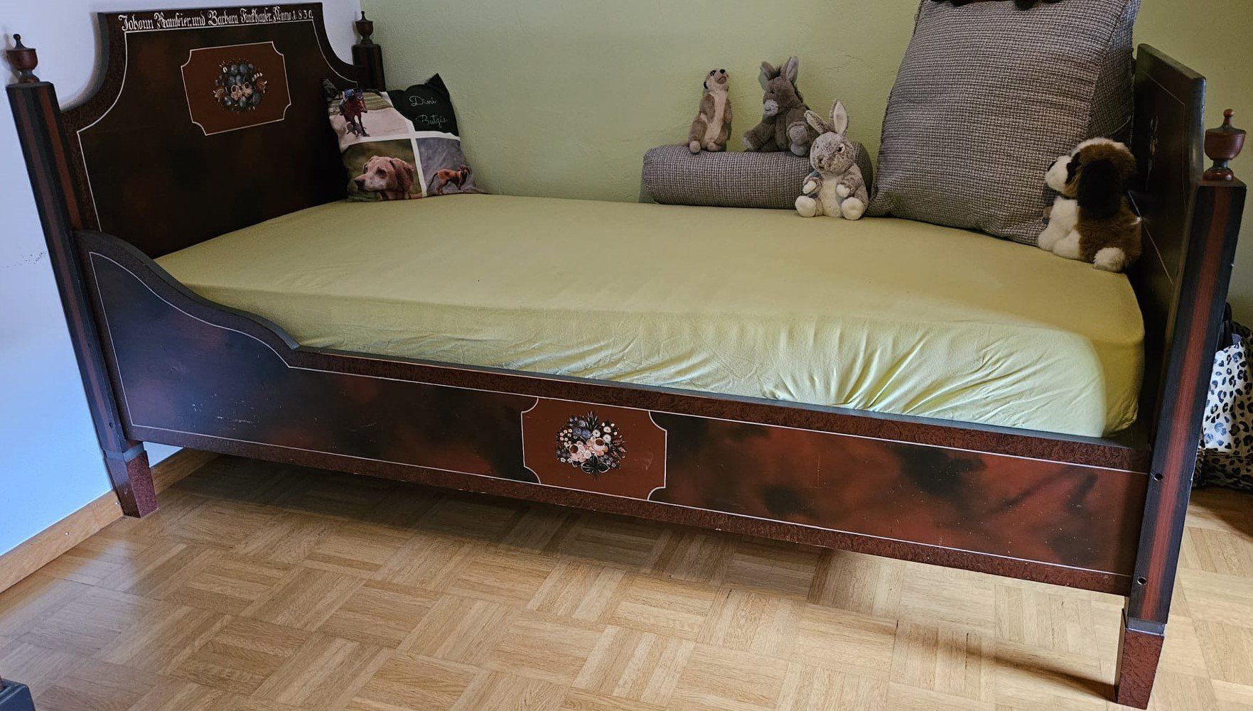 Letti: Bauernbett restauriert 90x190cm – Usato da Hägendorf venduto da mar_2sw2