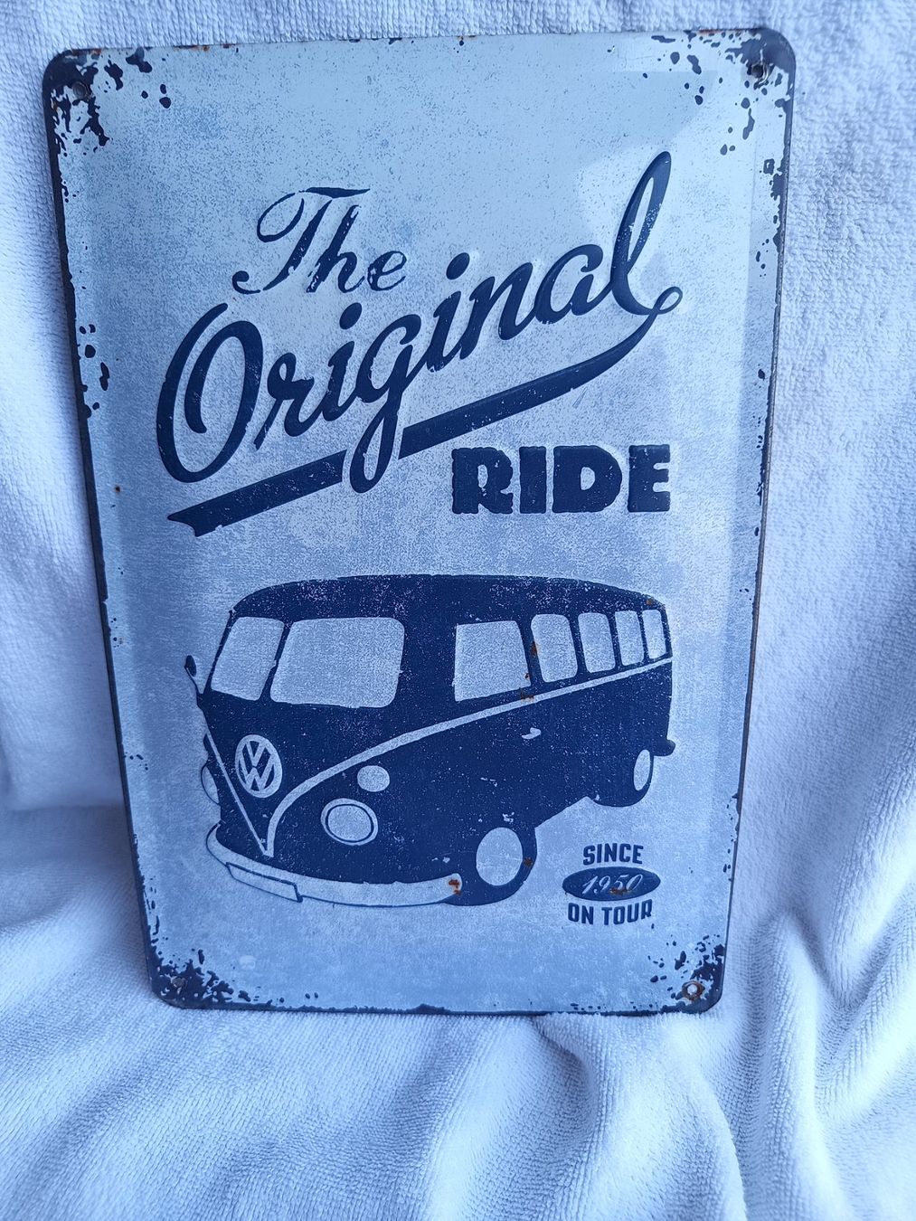 Volkswagen Schilder: Blechschild VW Bus – Gebraucht aus Oberegg von 19franzi94