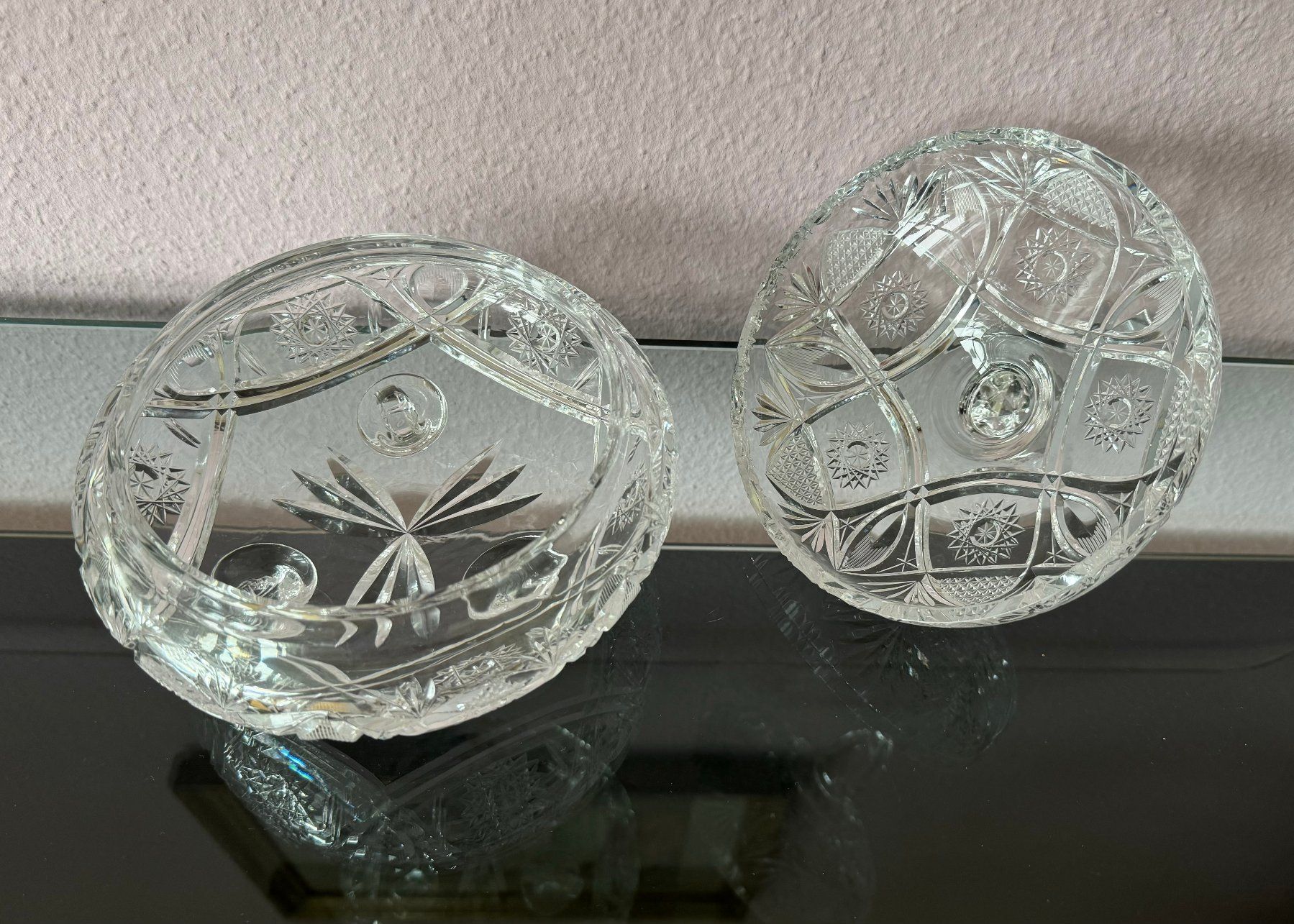 Schalen: Bleikristall Schale mit Deckel _ handgeschliffen – Gebraucht aus Adliswil von MeDuMe 1
