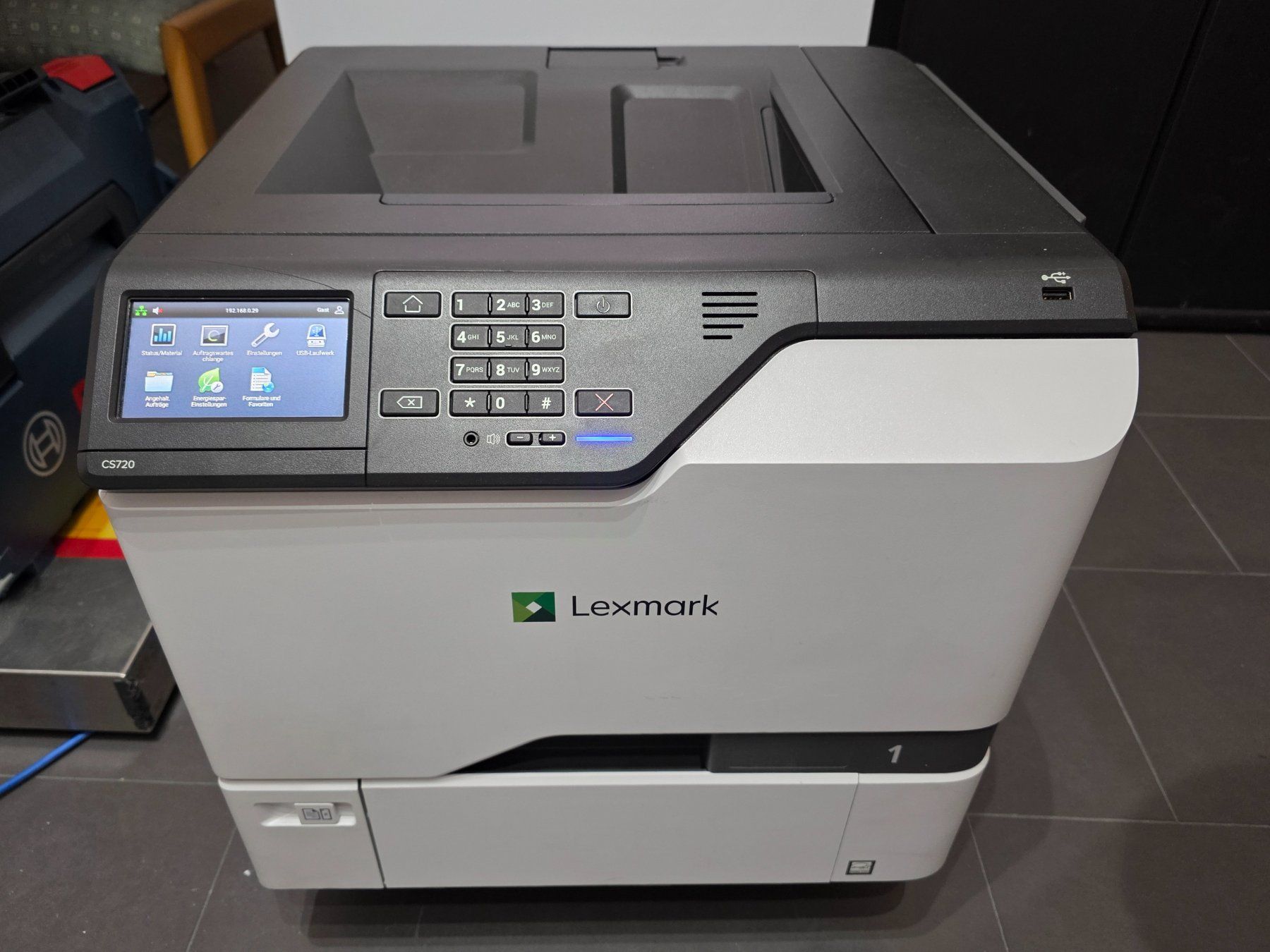 Lexmark Stampanti: Einwandfreier A4 Farb-Laserdrucker Lexmark CS720de Duplex – Usato da Safenwil venduto da gudda 2