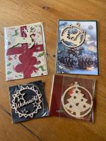 Karten und Aufkleberbüchlein für Weihnachten