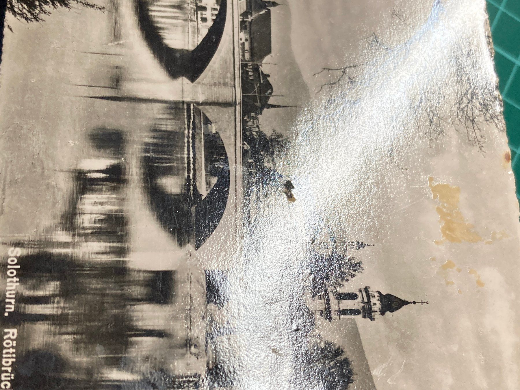 Cartoline postali: Solothurn, 1953, Rötibrücke – Usato da Lenzburg venduto da fh1 2