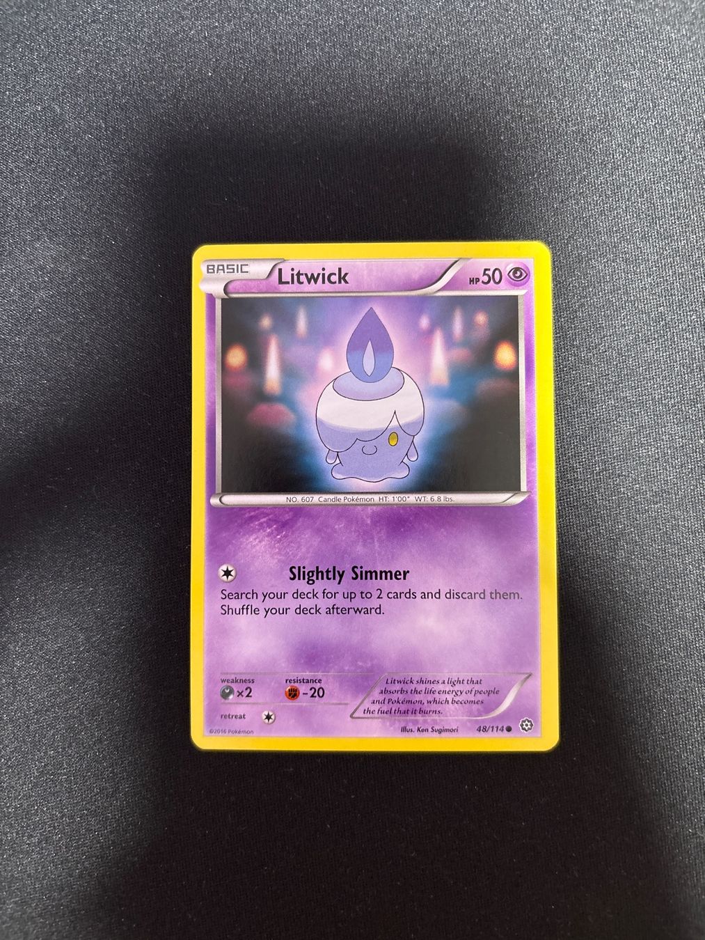 Pokémon Sammelbilder & Trading cards: Pokemon - Litwick - Ab 1 – Gebraucht aus Grosshöchstetten von senseirocs