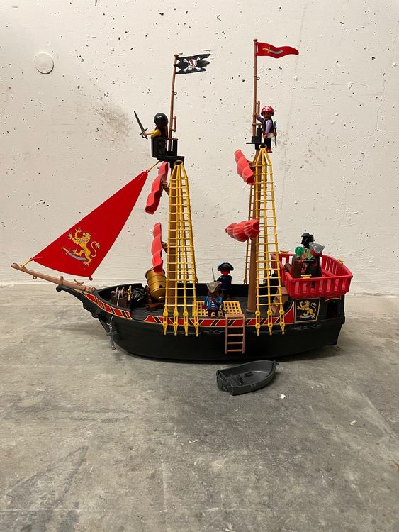  Playmobil Piratenschiff / Schiff / Piraten (Gebraucht) in Künten für Motiv 