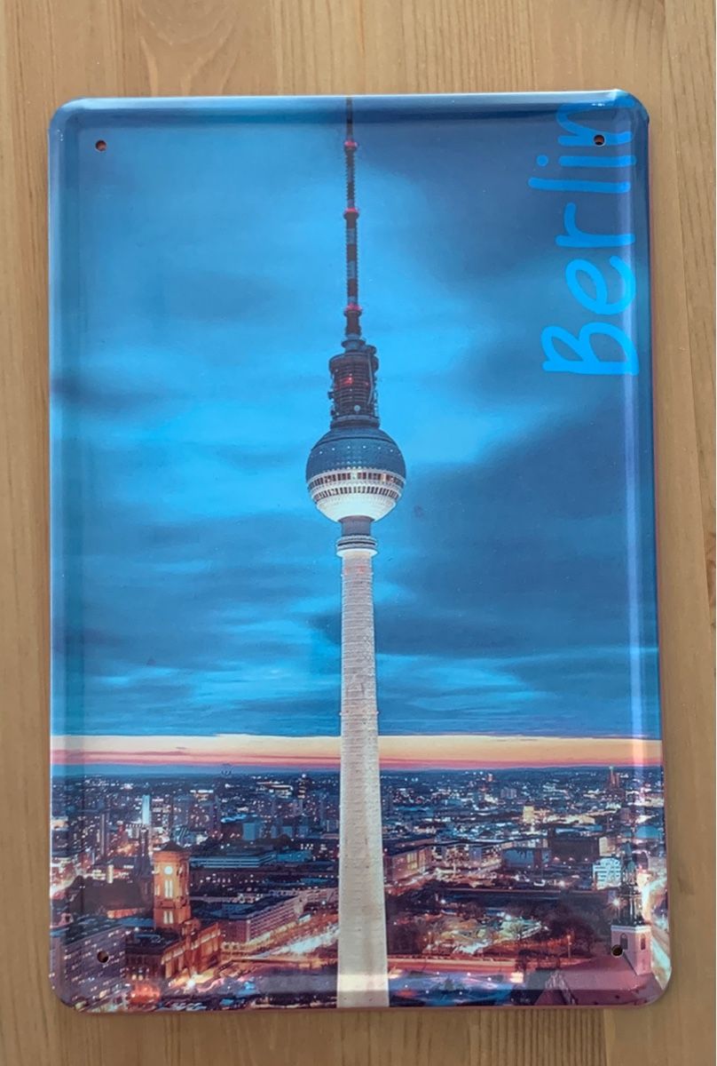 Insegne: BLECHSCHILD BERLIN – Nuovo (secondo la descrizione) da Arlesheim venduto da MR_M_B