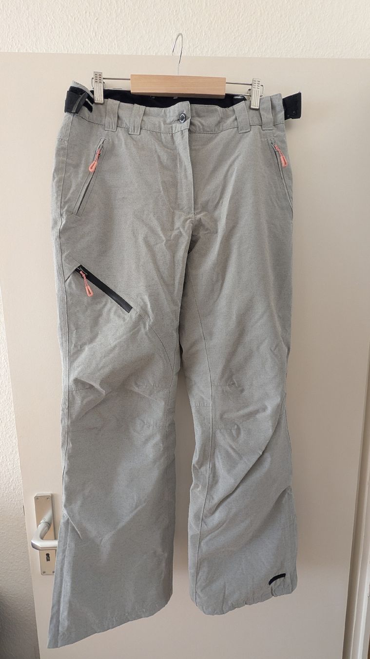 Icepeak Pantaloni: Light Grey Ski Pants Icepeak - Size 40-42 – Usato da Genève venduto da lei_mance
