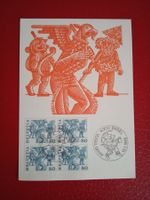Sonderkarte Sonderstempel Basel Vogel Gryff 1978