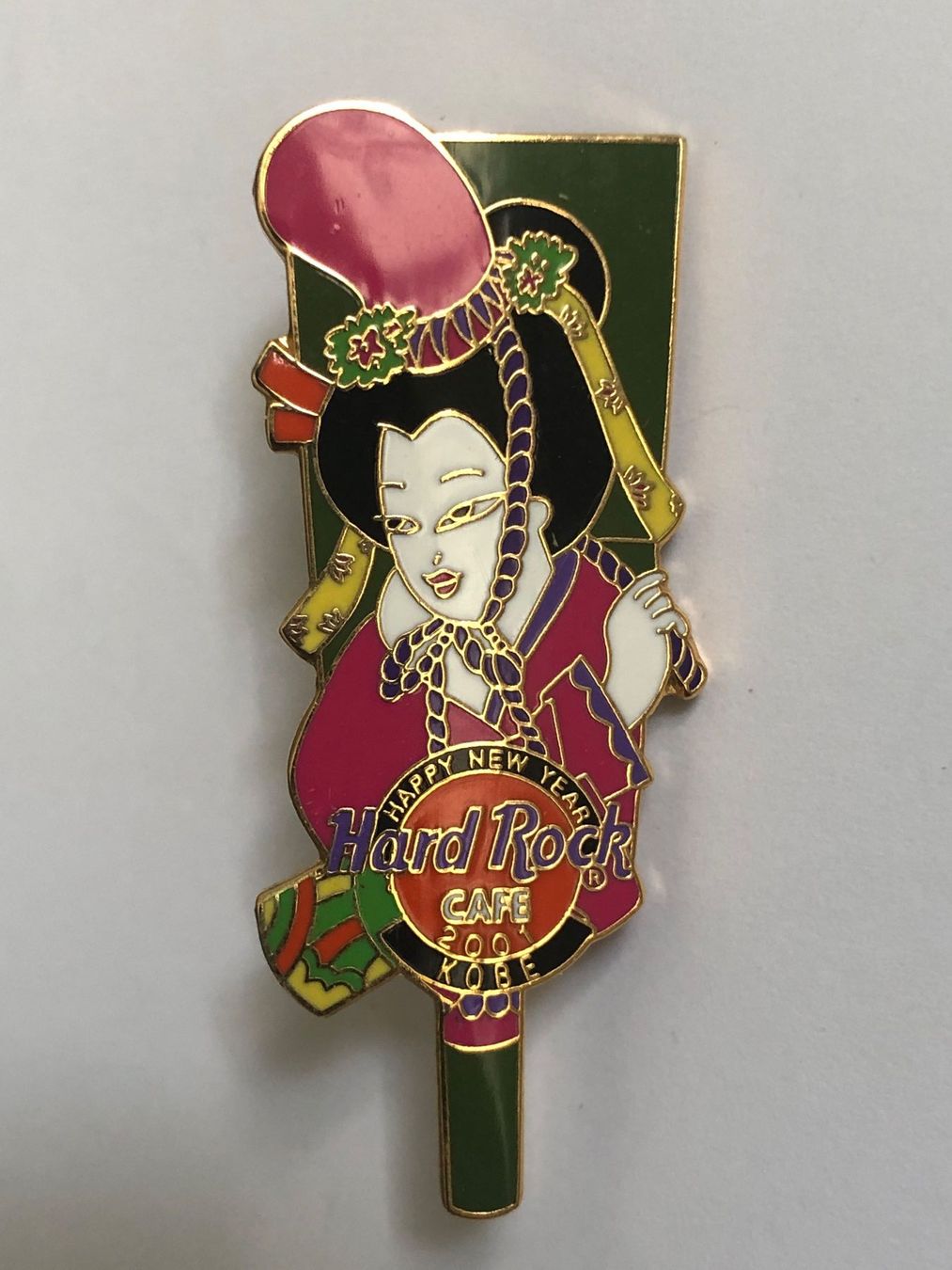 Hard Rock Cafe Plaketten & Abzeichen: Pin Hard Rock Cafe Kobe – Gebraucht aus Nunningen von anclaudia