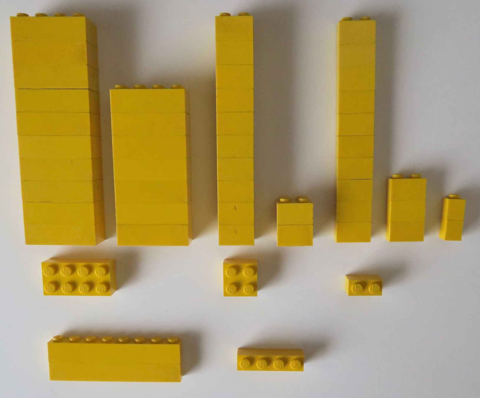 Lego Kit di costruzioni: Legosteine div. gelb 50 Stk. – Usato da Seuzach venduto da Knucklehead1200